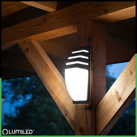 Lampa Ogrodowa Kinkiet Elewacyjny E27 LED 35cm LECOS LUMILED