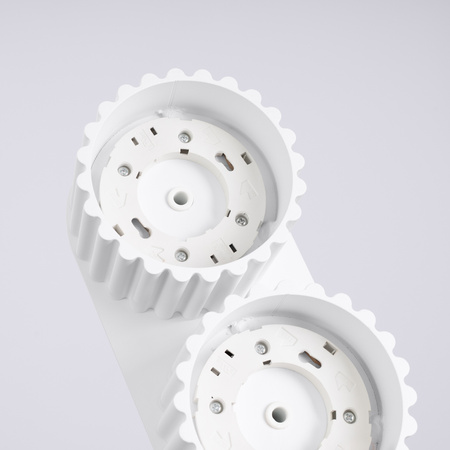 Oprawa Natynkowa 2x GX53 Aluminiowa Biała Aura Deep Space SL.1783 Sollux