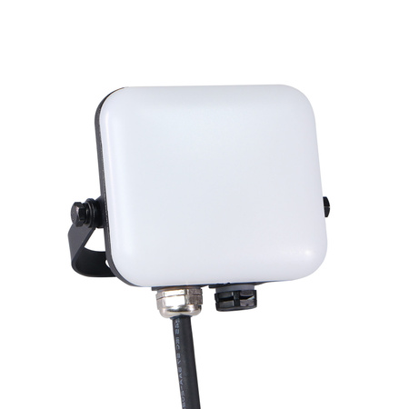 Naświetlacz LED 10W 750lm 4000K Neutralna 120° Czarna IP65 Milky Sanico Goldlux