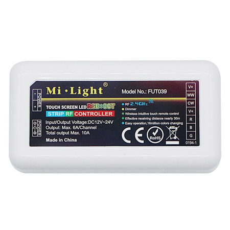 Sterownik do Taśm LED CCT 12/24V 10A Mi-Light Wi-Fi - FUT035