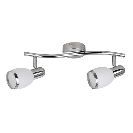 Lampa Sufitowa Punktowa Reflektor Spot 2x E14 Chrom Nowoczesny Elite 6061 Rabalux