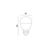 Żarówka LED E27 Kulka 9W 900lm 6000K Zimna 200° Premium Kobi