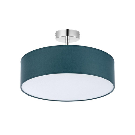 Lampa Sufitowa RONDO Żyrandol Chrom Zielono-Biała Minimalistyczna 4xE27 1036 TK Lighting