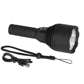 Latarka LED Taktyczna Akumulatorowa Wojskowa Ręczna USB XHP9090 3000lm short Pro VA0044 Vayox