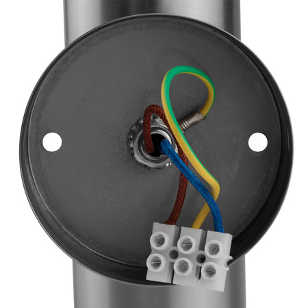 Kinkiet Ogrodowy Lampa Ścienna Elewacyjna góra dół LED GU10 IP44 ZINNIA INOX LUMILED