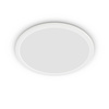 Lampa Sufitowa Plafon Łazienkowy LED 15W 1300lm 2700K IP44 SceneSwitch Biała Super Slim CL550 Bathroom Philips
