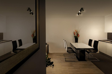 Lampa Sufitowa Ścienna LED Spot Reflektor 4-Punktowy Ściemnialna 13.6W GU10 Czarna LEDVANCE