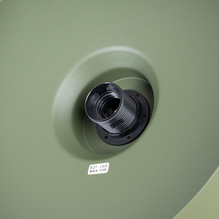 Lampa Wisząca Sufitowa E27 Zielony Oliwkowy BILO Crimson SL.1705 Sollux