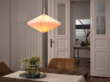 Lampa Sufitowa Wisząca Dekoracyjna E27 Biała Decor Paper Lantern Osram