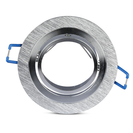 Oprawa Sufitowa Podtynkowa Oczko GU10 Okrągła Aluminium VT-782 V-TAC