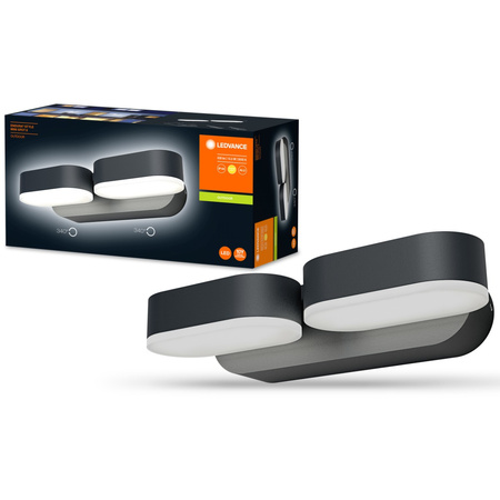 Kinkiet ścienny lampa elewacyjna zewnętrzna ruchoma 13W 630lm 3000K Endura Style Mini Spot LEDVANCE