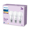 3x Żarówka LED E27 A65 13W = 100W 1521lm 2700K Ciepła 150° EC Multipack Philips