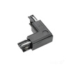 Łącznik do Szynoprzewodu 3-Obwodowy L Lewy Zewnętrzny Czarny Kobi