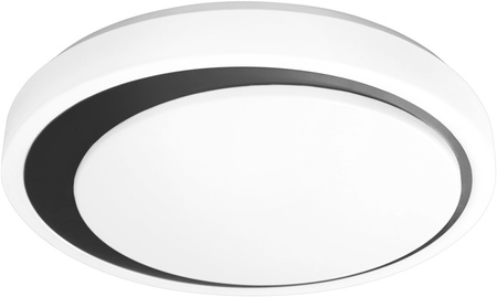 Plafon LED lampa sufitowa czarna ORBIS Moon 32W 3300lm ciepła-zimna 48cm SMART+ WiFi LEDVANCE