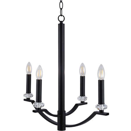 Lampa Wisząca Sufitowa Żyrandol HIMS 4xE14 120cm - GOLDLUX (Polux)