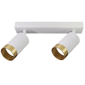 Lampa Listwa Oprawa Sufitowo-Ścienna LED 2 x GU10 ARRAS Biały GOLDLUX (Polux)