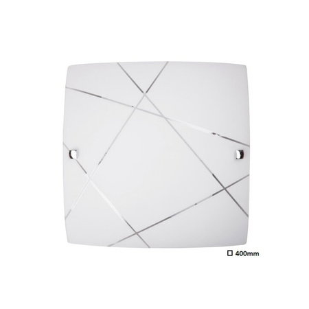 Plafon LED Lampa Sufitowa Oprawa Ścienna Natynkowa 2x E27 Biały Nowoczesny Phaedra Rabalux