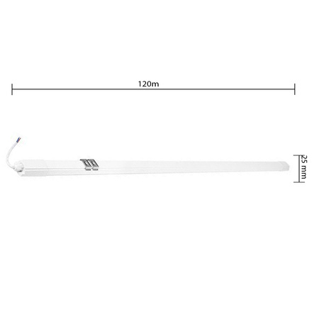 Oprawa hermetyczna LED 36W 3000lm 120cm Neutralna 4000K IP65
