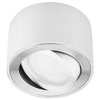 Oprawa Natynkowa HALOGENOWA Aluminiowa Chrom SPOT TUBA 5cm + Wkład LED 5W 3000K Lumiled
