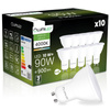 10x Żarówka LED GU10 Reflektor PAR16 10W = 90W 900lm 4000K Neutralna 120° LUMILED