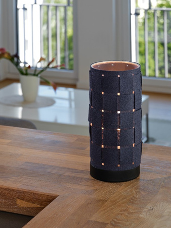 Lampa Stołowa Oprawa Biurkowa Stojąca Dekoracyjna E14 Szary USB-C Decor Ledvance