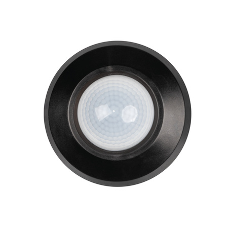 Czujnik Ruchu PIR 20m 360° Wewnętrzny Natynkowy Czarny SENTO KANLUX