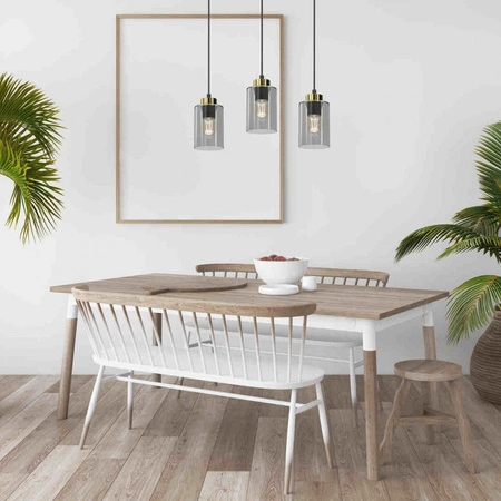 Lampa Wisząca Sufitowa CHIC 3xE27 Listwa Milagro