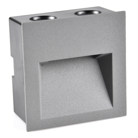 Oprawa Schodowa LED 3W 55lm 4000K Neutralna Szara IP44 Q LED Sanico Goldlux