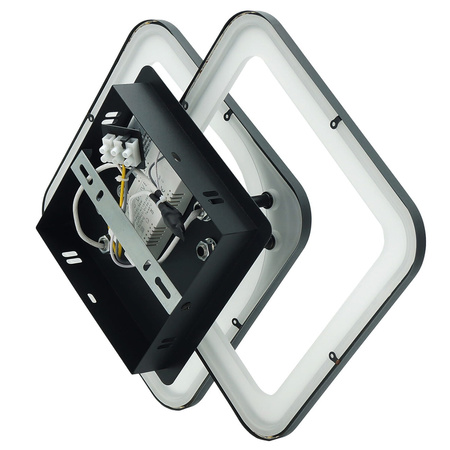 Lampa Sufitowa LED Plafon DAYTON 36W 4000K Czarny