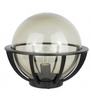 Lampa Ogrodowa Zewnętrzna Słupek LATARNIA E27 Kule z koszykiem 250 OGMWN 1 KPO 250 170-270cm czarny Su-Ma