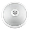 Plafon LED Lampa Sufitowa Natynkowa 2x E27 z Czujnikiem Ruchu PIR Biały Okrągły 30cm