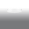 Lampa Sufitowa Plafon LED SKALA 6xE27 Oprawa Okrągła 80cm Biała SOLLUX