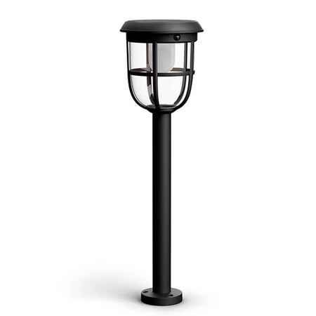 Lampa Ogrodowa LED Słupkowa Przyścieżkowa Solarna RADII 1,3W 3000K IP44 Czujnik Ruchu Zmierzchu PHILIPS