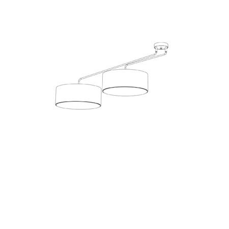 Lampa Sufitowa 6x E27 Czarna Nowoczesna FALCON 7950 Nowodvorski