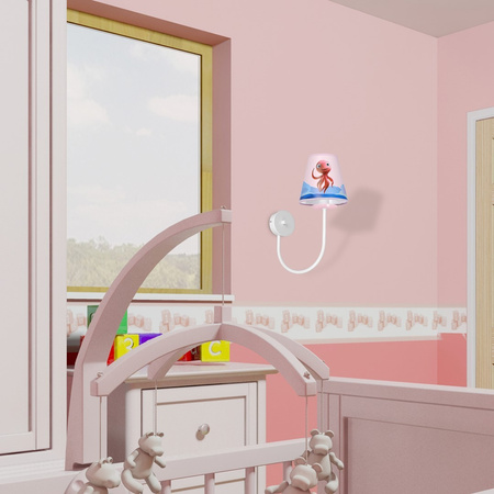 Lampa Ścienna Kinkiet OŚMIORNICA LOLA MiniMini 1xE14 Milagro