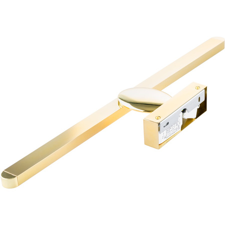 Lampa Ścienna SIRIUS Złota LED 12W Kinkiet 60cm Nowoczesna ProVero