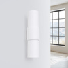 Lampa Ścienna Kinkiet 2x E27 Biała Flash Blue Sapphire SL.1674 Sollux