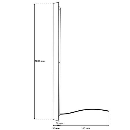 Lampa Ogrodowa LED Natynkowa PELIO Kinkiet Elewacyjny Ścienny 30W 4000K IP65 LUMILED