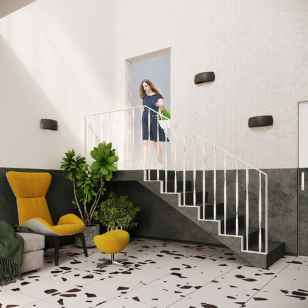 Lampa Ścienna Kinkiet G9 Półokrągła Czarna Nowoczesna Pontius Sollux