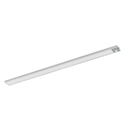 Lampka LED Podszafkowa Listwa 4W 270lm CCT z Czujnikiem Ruchu Zmierzchu Bateryjna Szary Linear Ledvance