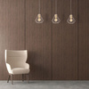 Lampa wisząca sufitowa WILL 3x E27 LOFT Biała Metal + drewno Milagro