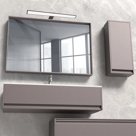 Kinkiet Ścienny LED Łazienkowy 12W 1350lm 4000K Neutralna 120° Czarny IP44 ELBA Sanico Goldlux