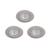3x Oprawa Podtynkowa Wpuszczana LED 5.5W 350lm 2700K IP65 Hermetyczna Nikiel Dive Bathroom Philips