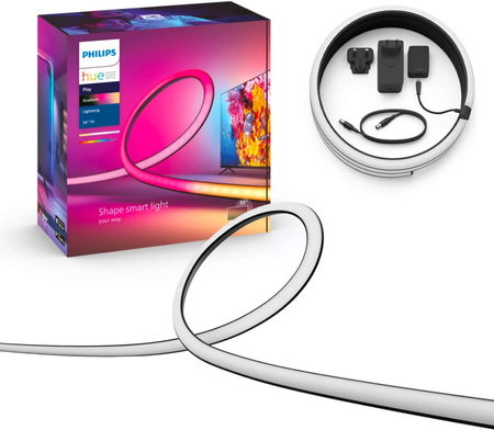 Inteligenta Taśma LED 20W CCT RGB 2m 55" Philips Hue Play Gradient Lightstrip Bluetooth Zigbee