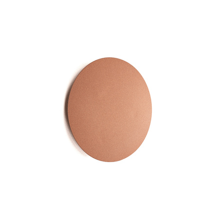 Kinkiet Ścienny Lampa Natynkowa LED 7W 60lm 3000K Ciepła Miedziana Nowoczesna RING LED S 10316 Nowodvorski