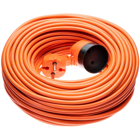 Przedłużacz Kabel Przewód Ogrodowy Warsztatowy Pojedynczy Uniwersalny 2x1mm 30m ELGOTECH