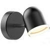 Kinkiet ruchomy lampa ścienna regulowana 4,2W LED RAWI 1 czarny 3000K GOLDLUX (Polux)