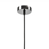 Lampa Wisząca Sufitowa ASTA E27 Czarna Chrom LM-1.1/83 Lamkur