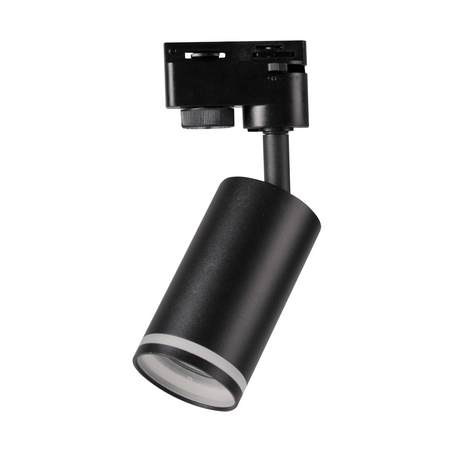 Zestaw Szynowy Szynoprzewód Szyna Listwa 1-Fazowa + 3x Reflektor GU10 Czarna PARIS Sanico Goldlux
