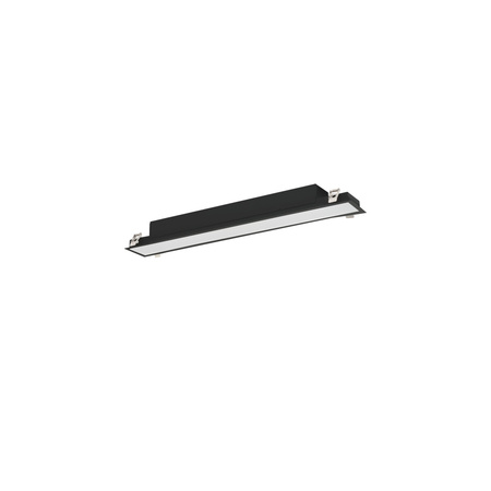 Oprawa Liniowa Lampa Sufitowa LED 19W 50cm 2100lm 3000K Ciepła 90° Podtynkowa Czarna Kanlux